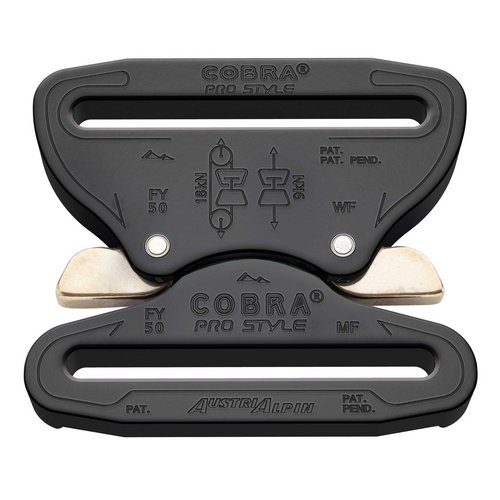 AustriAlpin COBRA 45mm / 1.75 Cobra Buckle Foliage Green w/D-Ring & X –  Blanchewater Gear